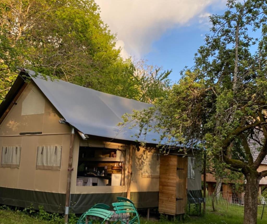 Ecolodge Beauregard Treigny Buitenkant foto