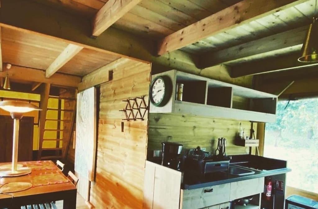 Ecolodge Beauregard Treigny Buitenkant foto