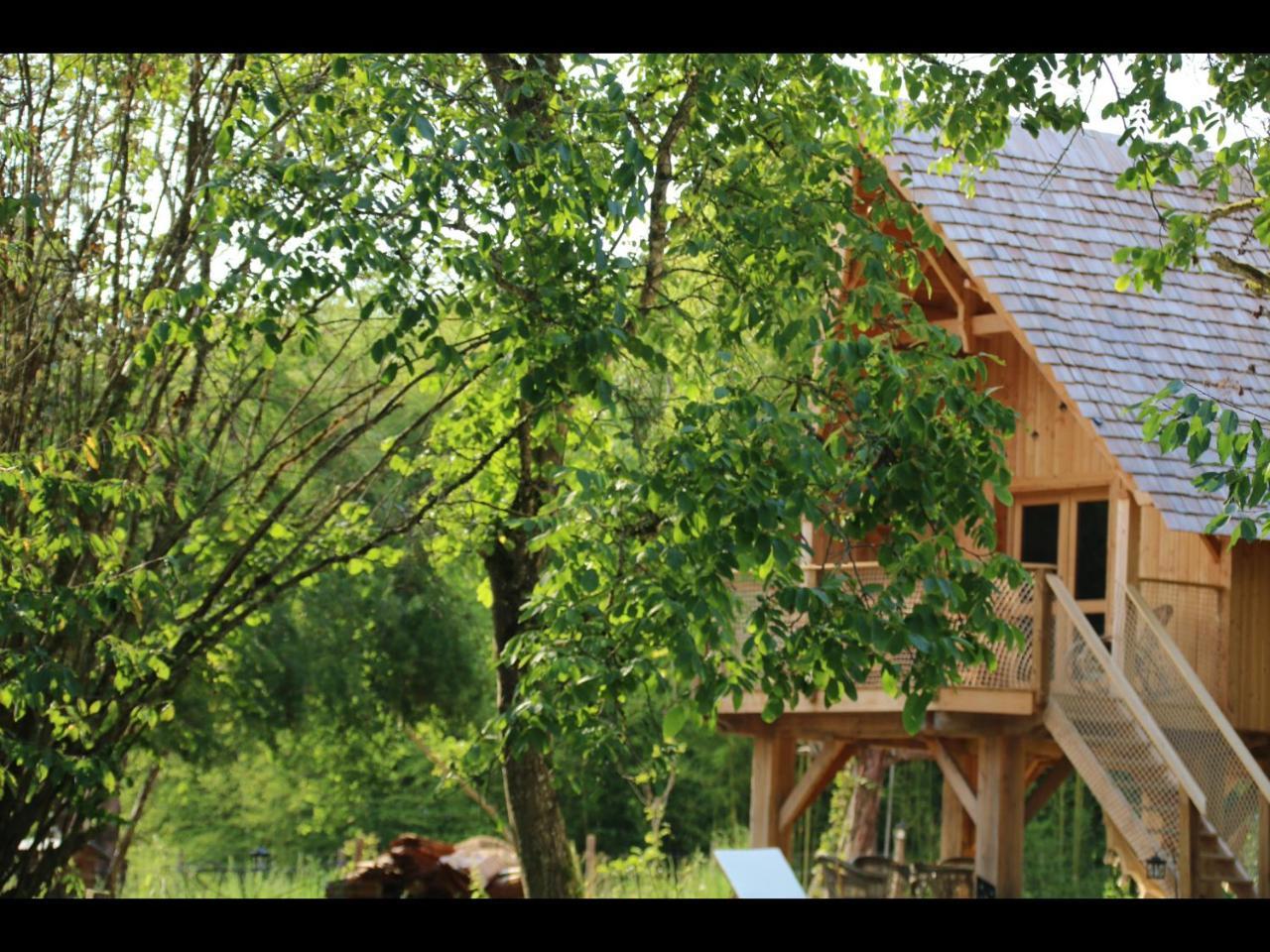 Ecolodge Beauregard Treigny Buitenkant foto
