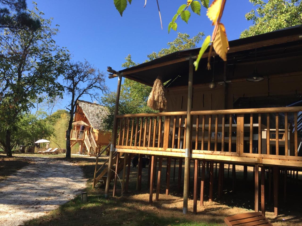 Ecolodge Beauregard Treigny Buitenkant foto