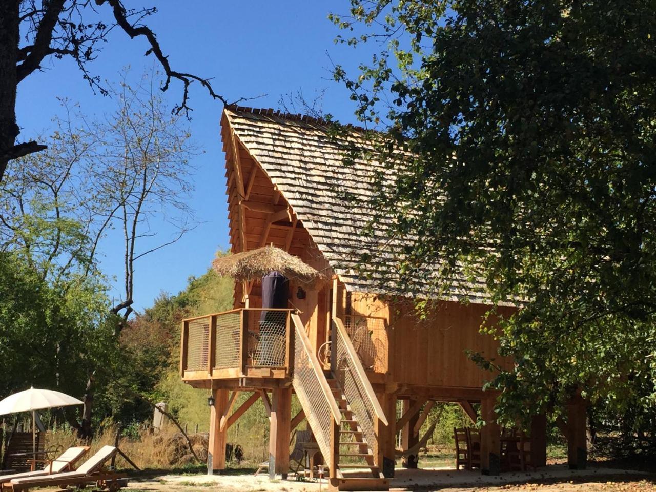 Ecolodge Beauregard Treigny Buitenkant foto