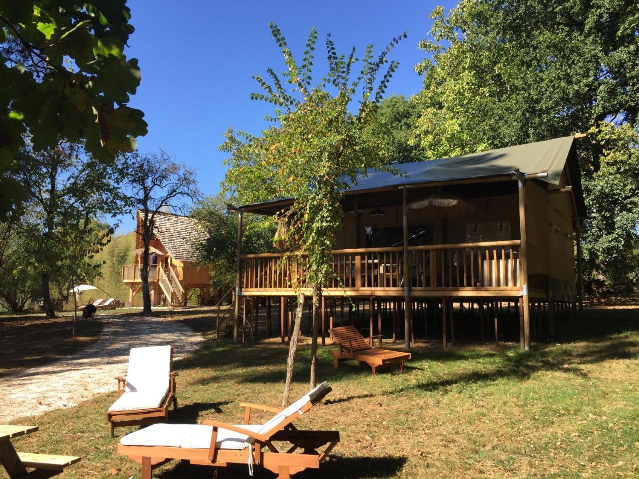 Ecolodge Beauregard Treigny Buitenkant foto