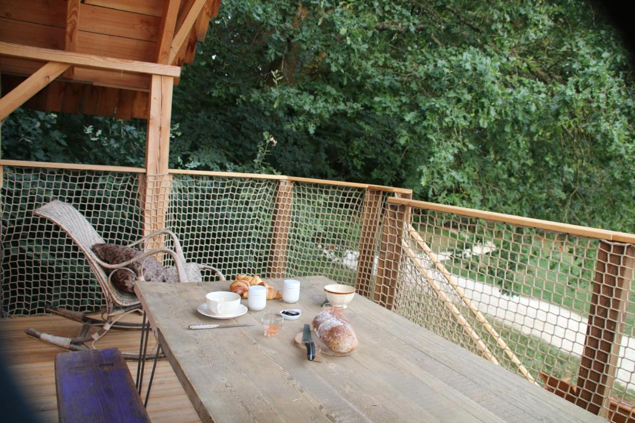 Ecolodge Beauregard Treigny Buitenkant foto