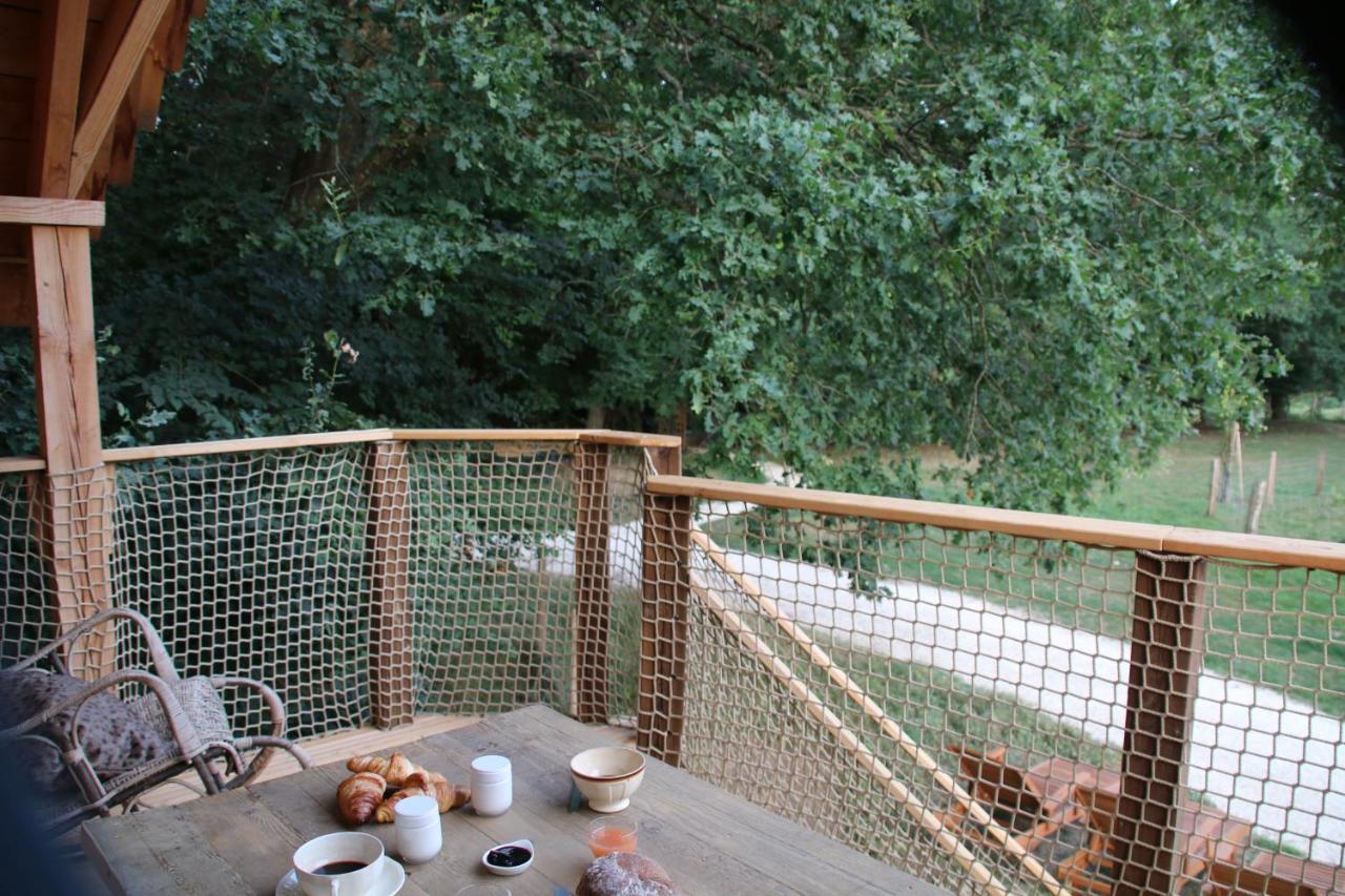 Ecolodge Beauregard Treigny Buitenkant foto