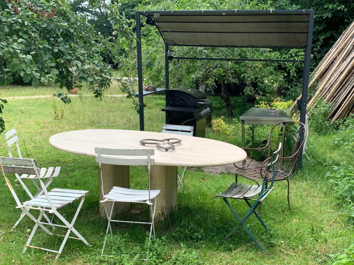 Ecolodge Beauregard Treigny Buitenkant foto