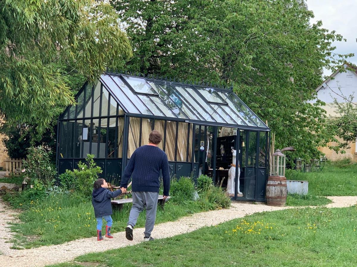Ecolodge Beauregard Treigny Buitenkant foto
