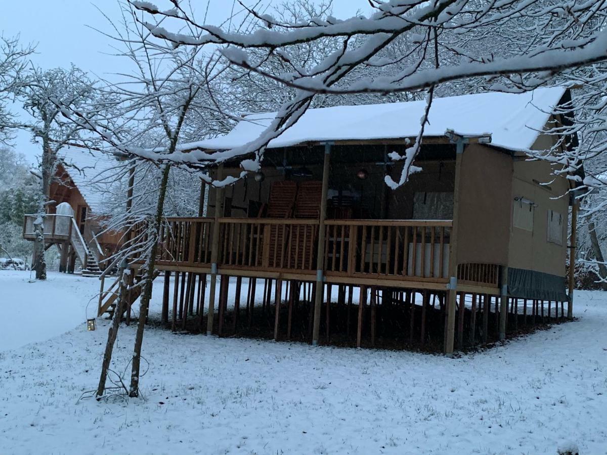 Ecolodge Beauregard Treigny Buitenkant foto