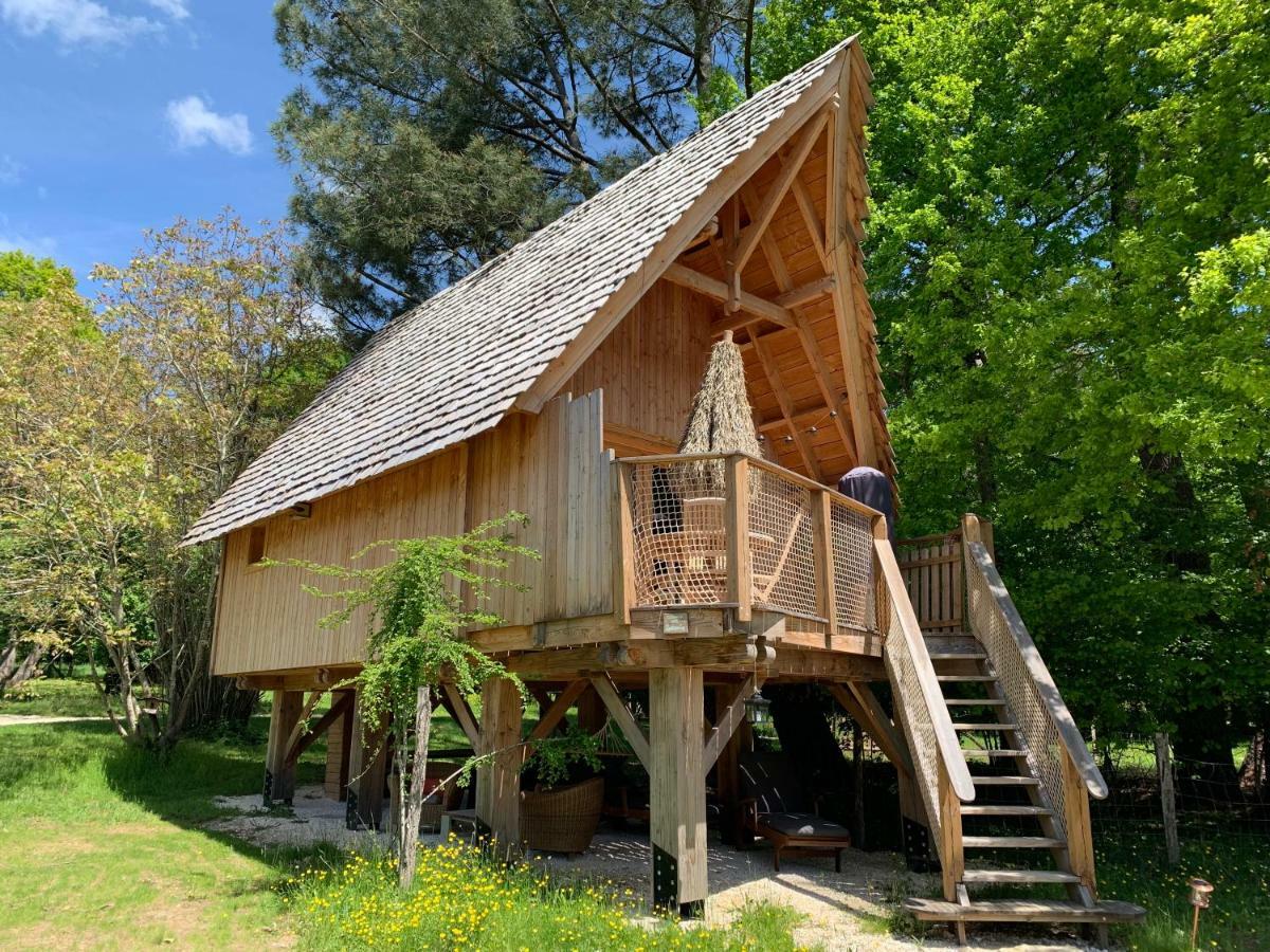 Ecolodge Beauregard Treigny Buitenkant foto